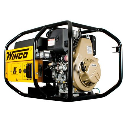 WINCO W6010KE-18/A 5000W 3ph-277/480V Electric Start Portable Diesel Generator