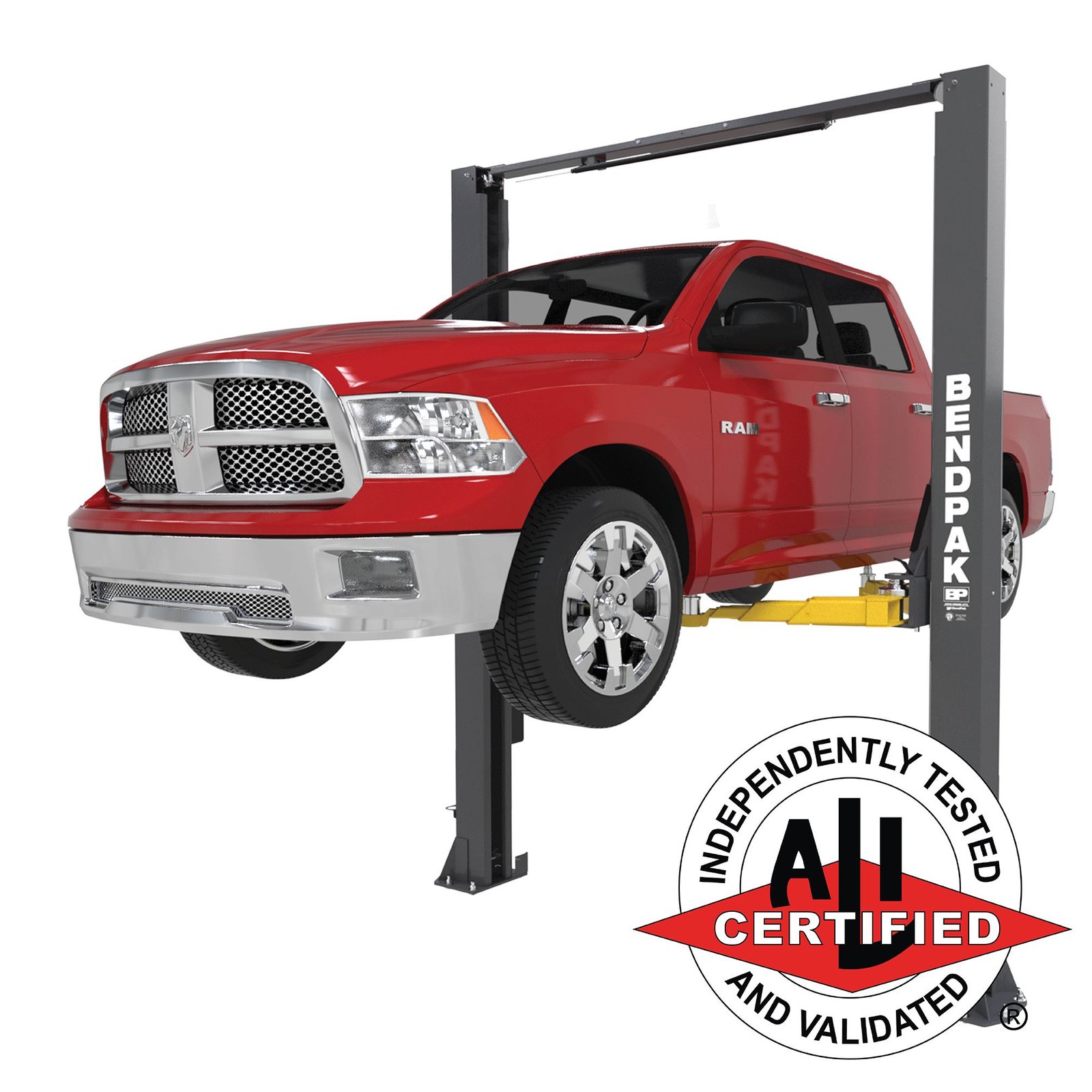 BendPak 10APX Two-Post Lift The BendPak 10APX high rise two post lift delivers professional grade performance with a 10,000 lb capacity and ALI certification for trusted shop safety. Ideal for trucks, SUVs, and daily service bays. SKU 5175306