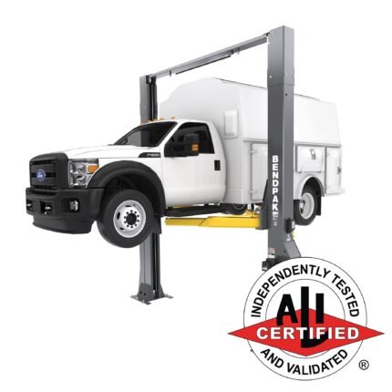 BendPak 20AP-192 extended height super duty two-post lift, 20,000 lb capacity, ALI certified, SKU 5175615.