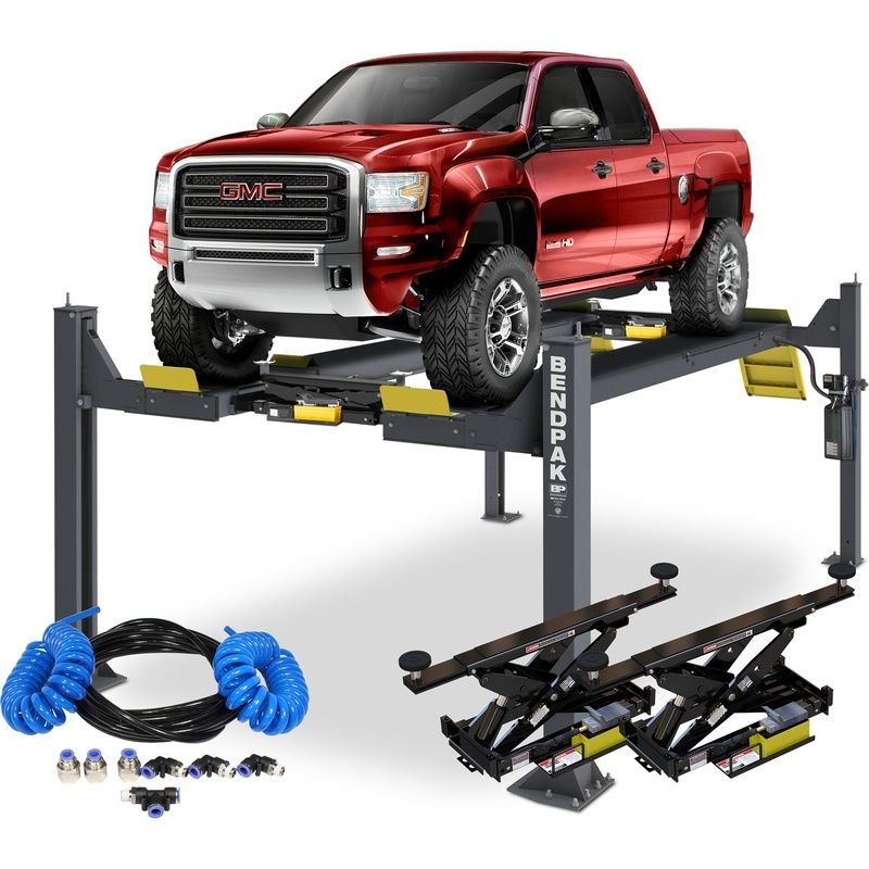 HDSO14AX + RJ7W + Airline Kit BendPak HDSO14AX Alignment Lift Package 5175901