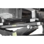 Mechanic using RBJ15000 bridge jack with adjustable lock positions