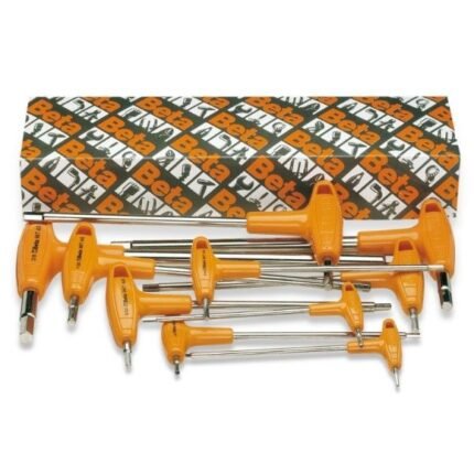 Beta Tools 96T/AS10 10-PC T-Handle Hex Key Set