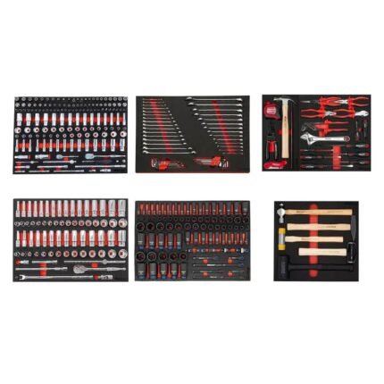 BOXO USA MTS-1 Metric and SAE Master Tool Set | Advanced, 379-Pieces