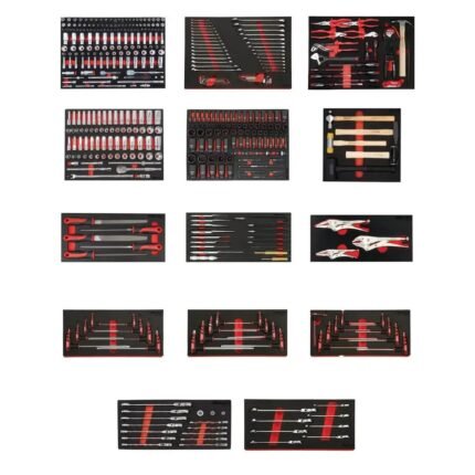 BOXO USA MTSC32201:E32230-3 Metric and SAE Master Tool Set | Elite, 452-Pieces