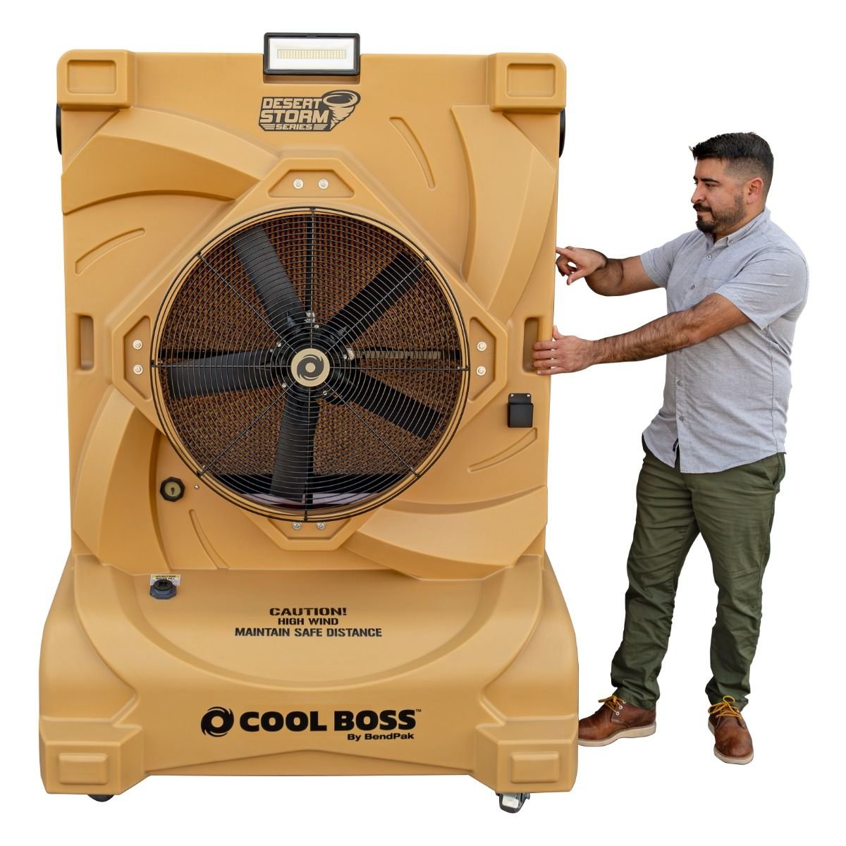 CB-28HV Desert Storm Series Cool Boss CB-28HV High Velocity Evaporative Cooler