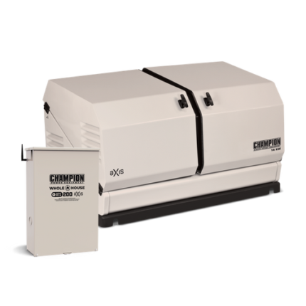 Champion Power Equipment Champion 100837 14kW aXis Generator with 200A SE Transfer Switch gallery image 2