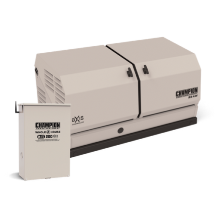 Champion Power Equipment Champion 201222 22kW aXis Generator with 200A SE Transfer Switch gallery image 2