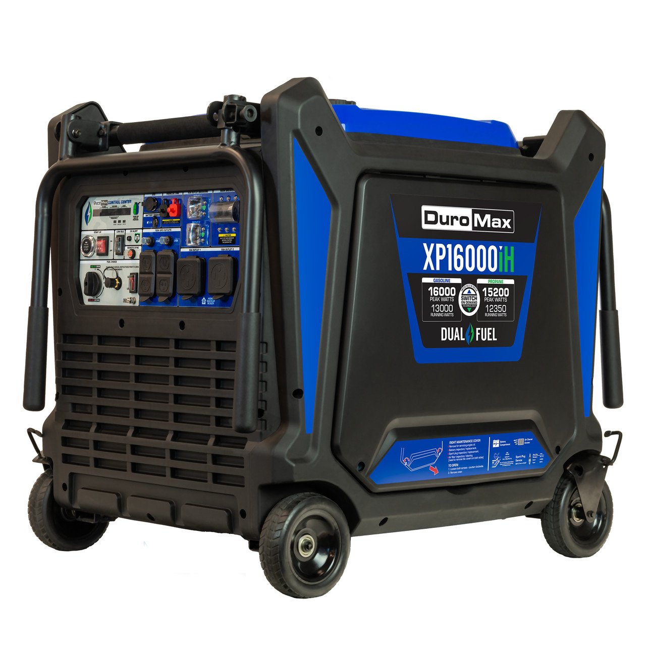 DuroMax Power Equipment DuroMax XP16000iH 13000W Dual Fuel Portable Inverter Generator w/CO Alert DuroMax Power Equipment DuroMax XP16000iH 13000W Dual Fuel Portable Inverter Generator w/CO Alert product image