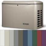 Kohler 14RCA 14kW Generator with Exlusive Color Enclosure gallery image 2