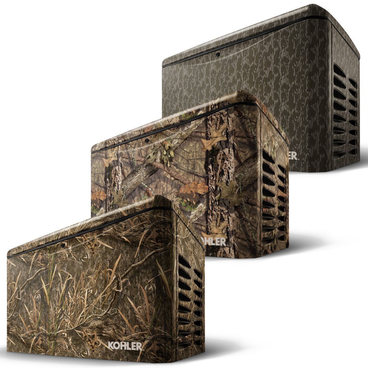Kohler 14RCA 14kW Generator with Mossy Oak Camo Enclosure Kohler 14RCA 14kW Generator with Mossy Oak Camo Enclosure product image