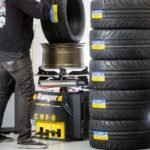 Ranger R76ATR in a high-volume tire shop setting, showing its power-assist capabilities and efficiency for performance and passenger vehicle tire service